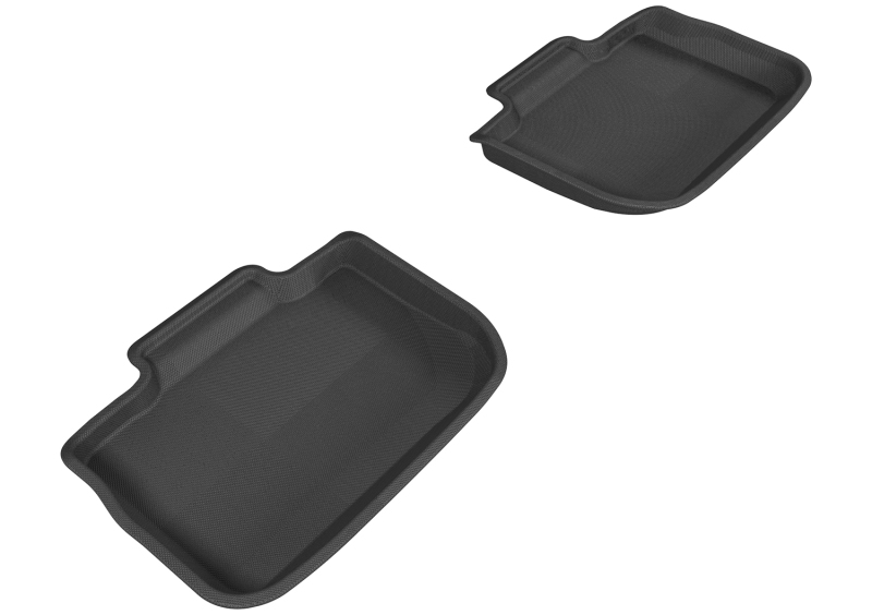 Chrysler 300 Floor Mat Set - Rear - 3D MAXpider - Kagu - Gray - `11-`20